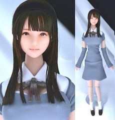 1/8 ガレージキット 未塗装フィギュア ニコ・デマラ アクション