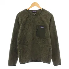 パタゴニア Patagonia Los Gatos Crew ロスガトスクルー トレーナー フリース 長袖 クルーネック 切替 ロゴ S カーキ 25895 /BBのサムネイル