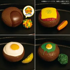 【中古】雑貨 全4種セット 「TAMA-KYU ハンバーグケース ～付け合わせブローチ付き～」