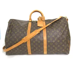 LOUIS VUITTON/ルイ ヴィトン　モノグラム キーポルバンドリエール55 M41414  ショルダーストラップ付ボストンバッグ　【中古】