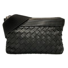 BOTTEGA VENETA(ボッテガヴェネタ) ショルダーバッグ イントレチャート デュオ バッグ 651938 黒