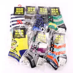 ワムワム 靴下 7点セット 未使用 ショート丈 まとめて 大量 ソックス キッズ ベビー 男の子用 WAMWAM 【中古】のサムネイル