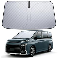 【6層断熱素材】 Lamicall トヨタ ヴォクシー ノア 90系 フロントガラス サンシェード: 車サンシェード 日除け 車 クルマ フロントサンシェード VOXY NOAH 車用 フロントガラス サンシェード 折り畳み式 カーシェード 断熱 カー用品 0