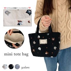 *mini tote bag*／３color