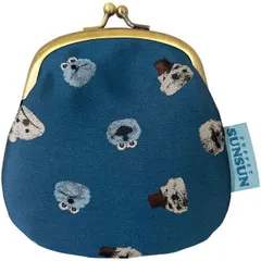 ワタナベ パペットスンスン PUPPET SUNSUN ジャガードがま口財布 総柄 小銭入れ コインケース PS-9308