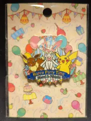 ポケモンセンター限定　ピンバッジ　イーブイ達のお楽しみ会　ロゴピンズクリスマス ポケモンセンター限定 ピンバッジ イーブイ達のお楽しみ会 ロゴ