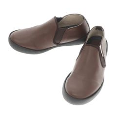 【中古】リゲッタカヌー RegettaCanoe スリッポン スニーカー ブラウン【サイズS】【メンズ】