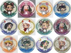 【中古】バッジ・ピンズ 全12種セット 「鬼滅の刃 えふぉるめ パジャキャラ缶バッジ 第5弾」