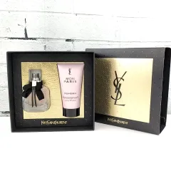 【 Yves Saint Laurent 】U 159 A-1 未使用 モンパリ ギフトセット / 30ml MON PARIS EDP SP 香水 フレグランス / 50ml MON PARIS ボディーローション スキンケア ボディケア