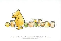 【中古】ポストカード(キャラクター) 14個のはちみつ ポストカード 「クマのプーさん展」