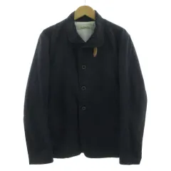 ジャーナルスタンダード JOURNAL STANDARD ジャケット ベルト コットン混 ネイビー 紺 L