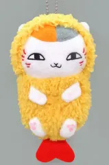 【中古】キーホルダー・マスコット(キャラクター) ニャンコ先生(エビフライの着ぐるみ) カバンに付けられるでっかいぬいぐるみ～エビフライ～ 「夏目友人帳」