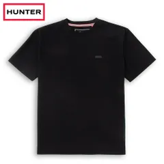 【正規品取扱店･新品】HUNTER Tシャツ メンズ レディース URJ1503CTN ハンター UNISEX PLAY HUNTER RUBBERISED LOGO TEE クルーネック 半袖のサムネイル