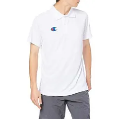 チャンピオン(Champion) ポロシャツ C3-PS391 メンズ ホワイト Sサイズ