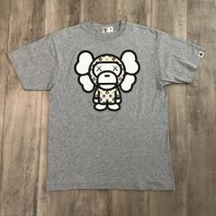 アベイシングエイプ KAWS Tシャツ L size MILO - メルカリ