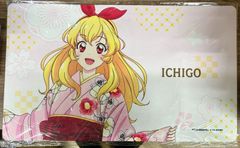 アイカツ 星宮いちご 袴 ver. マルチデスクマット 花やしき ラバーマット【D・併】