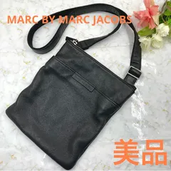 美品❗️素敵❗️MARC BY MARC JACOBSマークバイマークジェイコブスメンズショルダーバッグクロスボディブランドブラック黒