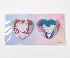 工藤新一＆毛利蘭 ペアシリーズ 缶バッジ 「名探偵コナン」 コナン公式アプリ プレミアムクラブ会員限定グッズ