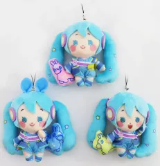 【中古】ぬいぐるみマスコット・ぬいぐるみバッジ 全3種セット ぬいぐるみマスコット 「初音ミク×RODY」 ゲオ限定