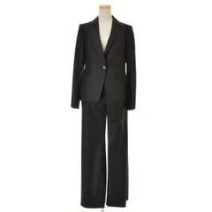 【INDIVIV.A.I】ストライプ1釦テーラードジャケット + ブーツカット パンツパンツスーツ