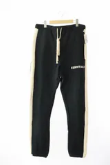 エフオージー エッセンシャルズ FOG ESSENTIALS Side Stripe Sweatpants サイド ストライプ スウェット パンツ L 黒 ブラック ブランド古着ベクトル 中古 ☆AA★■ 250810