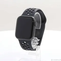 〔中古品〕 Apple Watch SE 第1世代 Nike GPS 40mm スペースグレイアルミニウムケース アンスラサイト／ブラックNikeスポーツバンド【352】