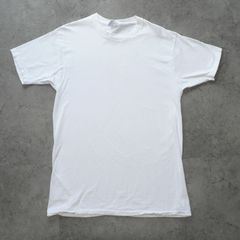 【90s】"single stitch" vintage white t-shirt