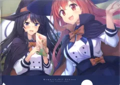 【中古】クリアファイル 洲宮紗絵＆天羽ねね オリジナルA4クリアファイル 「Switch/PS5/PS4ソフト メモリーズオフ 双想 -Not always true-」 ジョーシン購入特典
