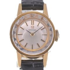 オメガ OMEGA 11049-62 ヴィンテージ Cal.483 カットガラス 手巻き レディース 良品 D#141583