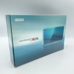 【中古】本体）【ジャンク/ソフト読み込み不安定】任天堂/3DS アクアブルー/CTR-001[6]