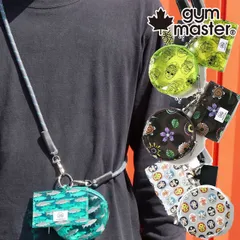 ジムマスター gymmaster メンズ レディース クリア総柄スマホショルダー フォンショルダー スマートポーチ 斜め掛け 肩掛け 小銭入れ ミニウォレット G921671 覆面レスラー マスクマン フラワー SMILE ニジマス バッグ バック