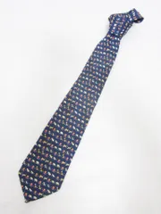 ★FERRAGAMO　サルヴァトーレフェラガモ　ファッション雑貨　ファッションアイテム　ネクタイ　アニマルイラスト　送料込み　【メンズ】　950431