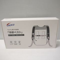 THEKU 冷却ベスト T2ペルチェベスト 未使用 フリーサイズ 30000mAh大容量バッテリー 冷感ベスト アイスベスト クールベスト 暑さ対策 熱中症対策≡DT6282