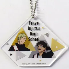 【中古】キーホルダー 七海建人＆灰原雄 「呪術廻戦 第2期 懐玉・玉折 デコレートアクリルキーホルダー PartyTime」