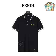 【今日WTO】Fendi フェンディ 24s モンスターアイ 刺繍 ポロシャツ-ZT49