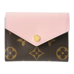 新品 ルイヴィトン Louis Vuitton 3つ折り財布 ポルトフォイユ・ゾエ ローズバレリーヌのサムネイル