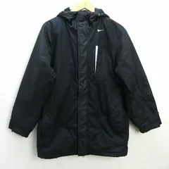 s■ナイキ/NIKE CLIMA-FIT ラグラン 中綿ジャケット JKT【S】黒/MENS/238【中古】