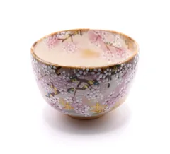 茶道具　乾山　唐松　茶碗　森下秋彩作 茶碗 乾山 醍醐の桜 森下 秋彩作 すいぎょく園｜創業百年、お茶