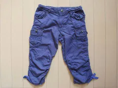 メゾピアノ mezzo piano アウトレット 子供服 女の子 120cm パンツ 七分丈 紫 春 夏 ★3 ボトムス ズボン ガールズ 女児 キッズ 【中古】 ユーズド リサイクル 古着 子ども服 こども