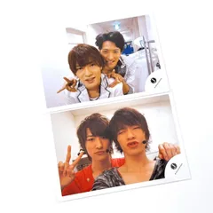 岩本照 深澤辰哉 公式写真 2枚【SN06】いわふか ジュニア Jr.時代