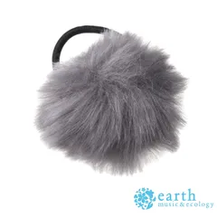 ヘアゴム おしゃれ ブランド ポンポン ボア エコファー フェイクファー earth music&ecology アース ヘアゴム 得トクセール レディース 送料無料