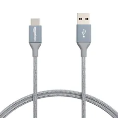 【人気商品】ナイロン編組コード 480Mbpsの速度 USB-IF認証取得 高速充電ケーブル Apple 2.0 iPhone 16/15 USB-A iPad Samsung - Galaxy タブレット USB-C ノートパソコン用 91cm ベーシック