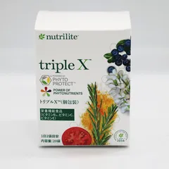 アムウェイ　トリプルX オマケ付 トリプルX （レフィル）) ：Amway(日本アムウェイ) | amwaylive