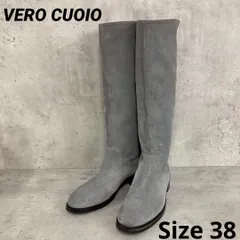 VERO CUOIO ベロクオイオ スエード ロングブーツ サイズ38 ★ ◇■