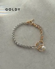 GOLDY/ゴールディ/カラビナ チェーン ブレスレット/アクセサリー/4240201のサムネイル