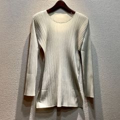★お盆期間限定価格★  プリーツプリーズ PLEATS PLEASE イッセイミヤケ ISSEY MIYAKE カットソー 長袖 ベージュ [3] レディース PP33JK131 G507/T2
