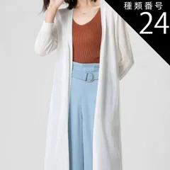 種類24：ブラック/2XL ロング丈 シアー サマーニットソー カーディガン トップス アウター 膝下 ロング 袖あり 7分袖 七分袖 長袖 襟なし Iライン サイドスリット 前開き 編み込み 透け感 トッパー サマーニット かわいい 大人可愛い きれいめ シ