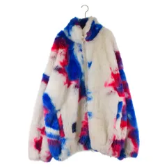OFF-WHITE (オフホワイト) 19AW Fake Fur Zip Anorak OMEA186E19E20002 フェイクファージップアノラック グラデーションフェイクファージップジャケット ホワイトのサムネイル