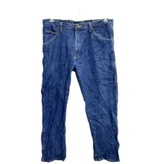 Wrangler デニムパンツ W36 ラングラー レギュラーフィット ビッグサイズ インディゴ コットン メキシコ製 古着卸 アメリカ仕入 2502-157