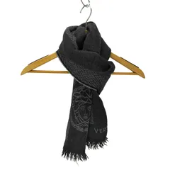 ヴェルサーチ VERSACE ロゴウールマフラー メンズ ONE SIZE のサムネイル